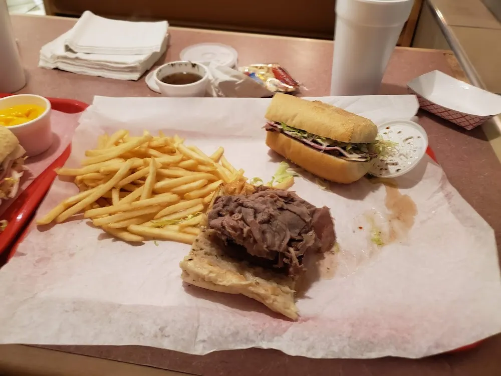 Roast Beef Sub Fries Med Drink